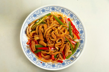 Western region Fried mutton belly
