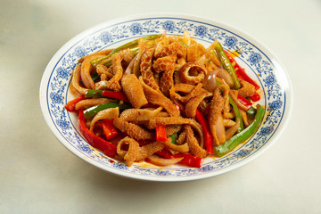 Western region Fried mutton belly