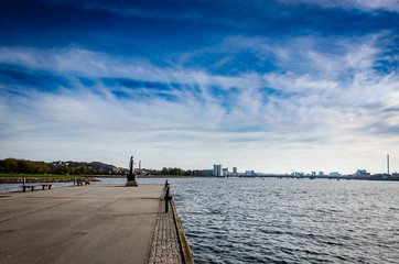 N&oslash;rresundby and Limfjorden in Jutland