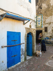 From the alleys of the medina in Essaouira