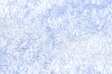 ice crystals as a background