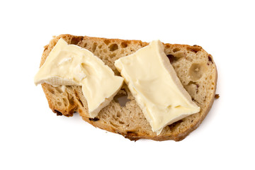 Zwiebelbrot mit Weichkäse