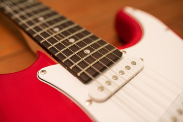 Fototapeta na wymiar Guitar details