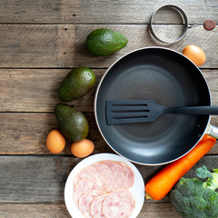 Breakfast with avocado Weight loss diet The wood