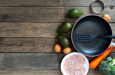 Breakfast with avocado Weight loss diet The wood