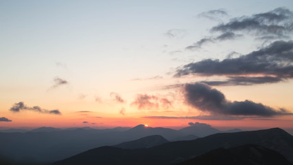 Sunset on the Dovbushanka