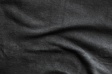 Texture of fleece, soft napped fabric