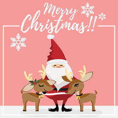 Christmas holiday season background.