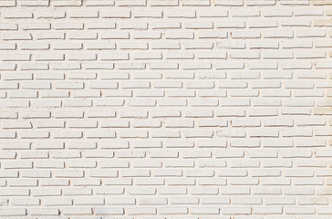 Details of white brick wall