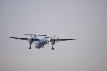 飛行場の航空機