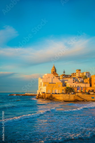 Spanish Beach Resort In Barcelona Spain Sitges Area Is Known As A Spanish Beach Resort In Barcelona Spain Sitges Area Is Known As A