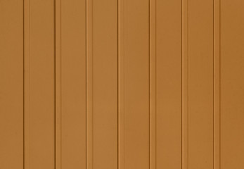 Brown corrugated metal siding wall texture, copy space - 237572544