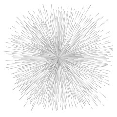 Obraz premium explosion effect for decoration and infographic