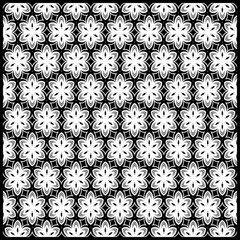 Design of a Geometric Flower Pattern. vector. for wallpaper, flyer, book, brochure.