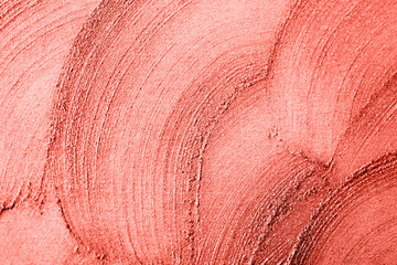 Beautiful textured living coral background. Color of the year 2019. Main trend concept.