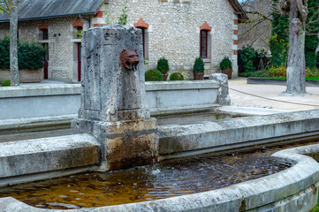Fototapeta na wymiar Old fountain
