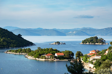 Wonderful image of beautiful island Mljet in Croatia