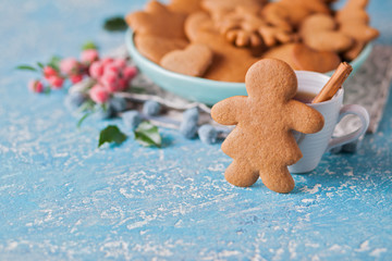homemade gingerbread cookies