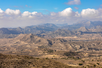 mountains landscape without vegetation