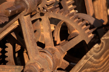 Rostige Zahnräder