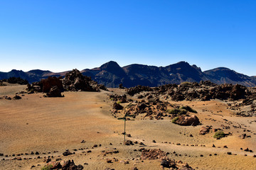 Fototapeta na wymiar Spain, Canary Islands, Tenerife, Teide National Park