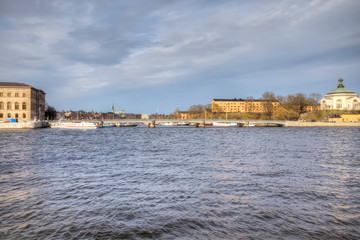 Fototapeta na wymiar Sweden. City of Stockholm. City view