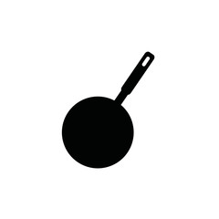 frying pan icon. vector illustration