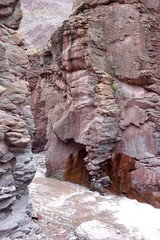 Geologic structur along the Markha Valley Trek, Ladakh