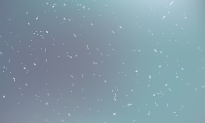 Blue background with snowflakes. Vector. winter background