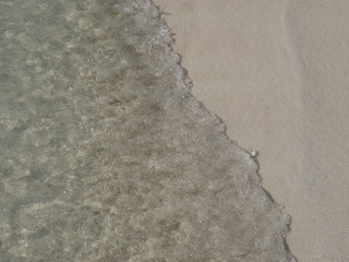 white sand and ocean waves