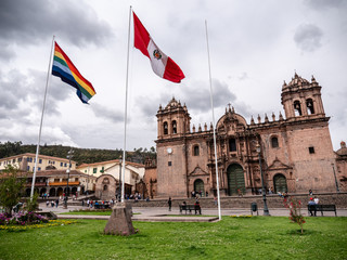 Fototapeta premium Main Square in Cuzco Peru