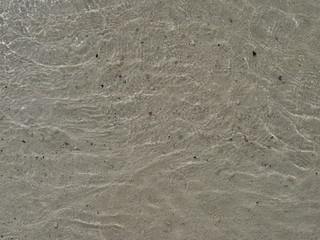 wave on the sandy beach