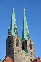 St. Nikolai, Quedlinburg, Welterbestadt, Sachsen-Anhalt, Deutschland