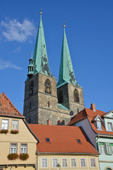 St. Nikolai, Quedlinburg, Welterbestadt, Sachsen-Anhalt, Deutschland