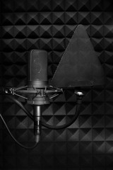 Micro studio d'enregistrement