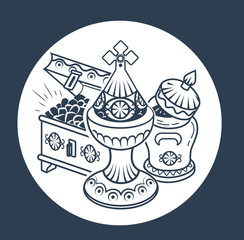 traditional Magi offerings   icon