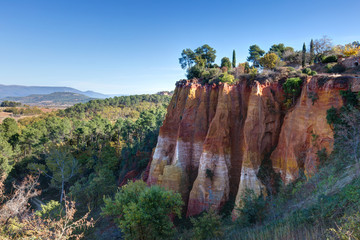 Les ocres de Roussillon - Vaucluse - France