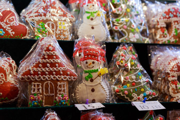 Christmas gingerbread cookies 