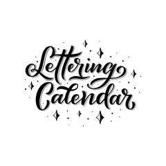  illustration of calendar cover. For print notebooks, daily planner for companies and private use. Organizer and Schedule, diary, planner cover page template