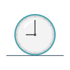 Clock face. Icon of the dial for a mechanical watch. Vector illustration.
