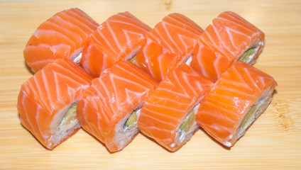  beautiful sushi, closeup