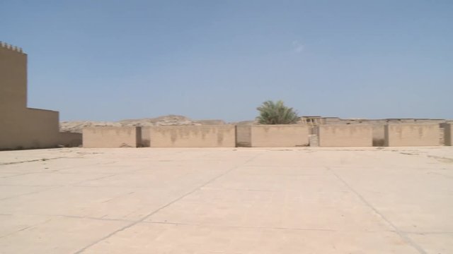 Babylon, Hillah, Iraq / December 2018: The ancient city of Babylon 
