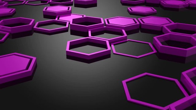 Background of Hexagons
