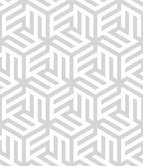 Photo sur Plexiglas Gris Modèle sans couture de vecteur gris. Motif géométrique abstrait.