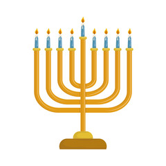 old candlestick with candles