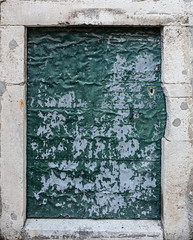 Naklejka premium Old door