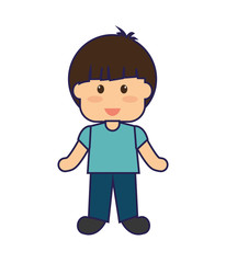 cute little boy character