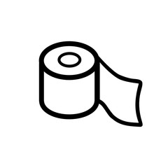 papier toaletowy ikona