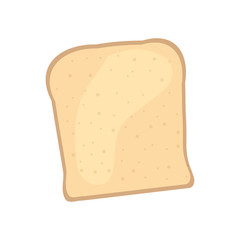 delicious toast bread isolated icon