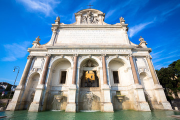 Rome - Fontana dell'acqua Paola (fountain of water Paola)